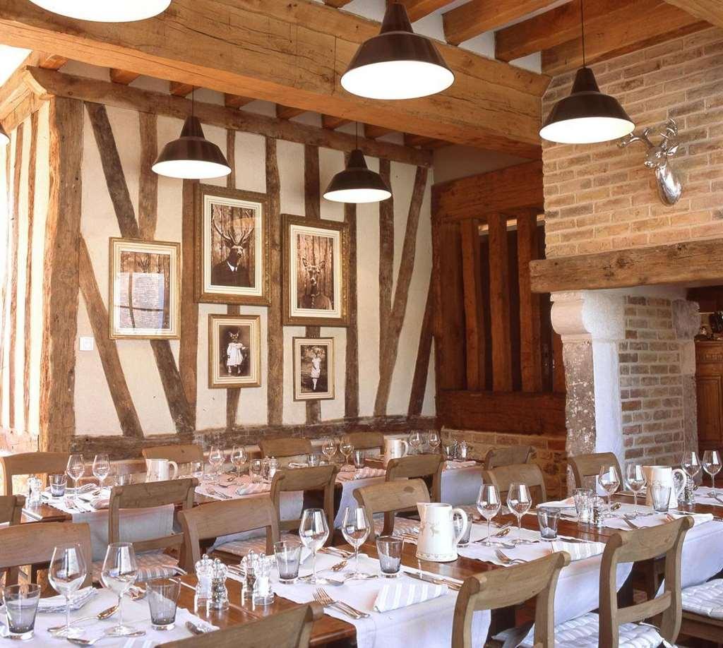 Hotel Du Grand Cerf & Spa Lyons-la-Forêt Ristorante foto